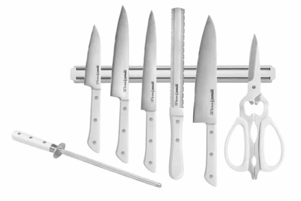 SHR-0280W Набор ножей Super Set 8 в 1 «Samura HARAKIRI»