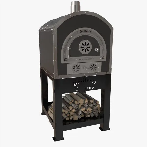 Угольная печь Grillvett G – Box (подставка отдельно)